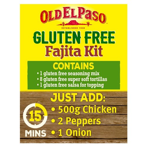 Old El Paso Gluten Free Smoky BBQ Fajita Kit thumbnail 2