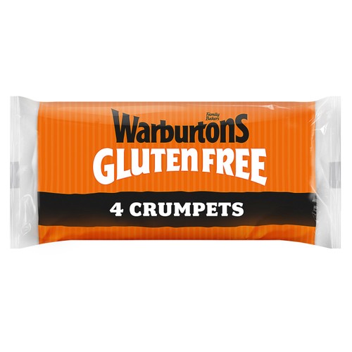 Warburtons Gluten Free  Crumpets   4 x 73g