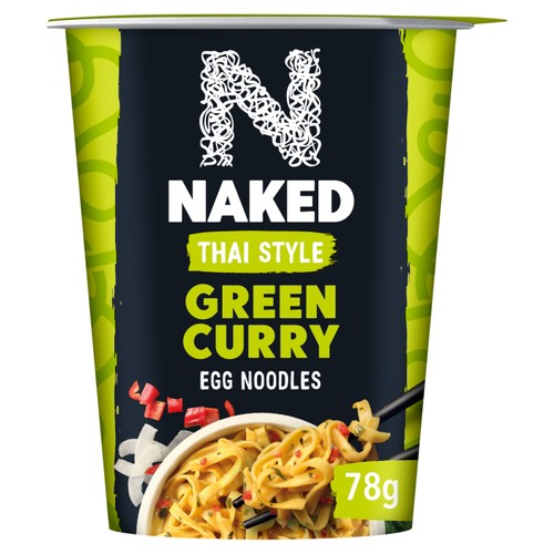 Naked Thai Style Green Curry Egg Noodles 78g thumbnail 2