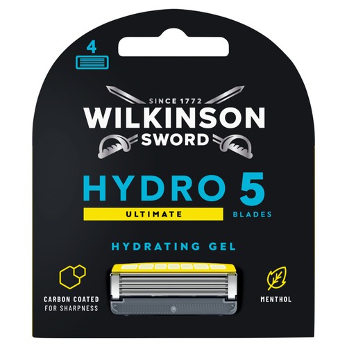 Wilkinson Sword Hydro Sense Energize Razor 4 Blades