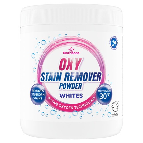 Morrisons Whites Oxy Action Stain Remover Powder 