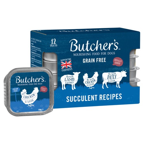 Butcher's Grain Free Succulent Recipes Dog Food Trays thumbnail 2