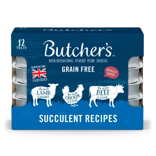 Butcher's Grain Free Succulent Recipes Dog Food Trays thumbnail 3
