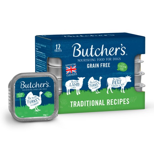 Butcher's Grain Free Traditional Recipes Dog Food Trays thumbnail 2
