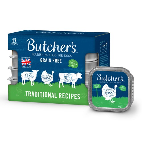 Butcher's Grain Free Traditional Recipes Dog Food Trays thumbnail 4