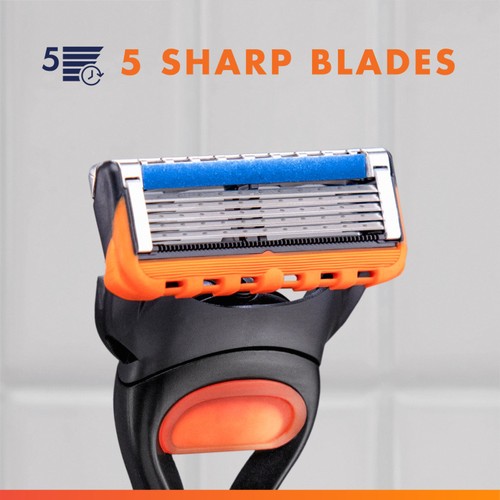 Gillette Fusion5 Starter Pack Handle + 4 Razor Blades thumbnail 3