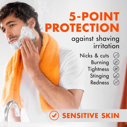 Gillette Fusion Shave Gel for Sensitive Skin with Almond Oil thumbnail 2