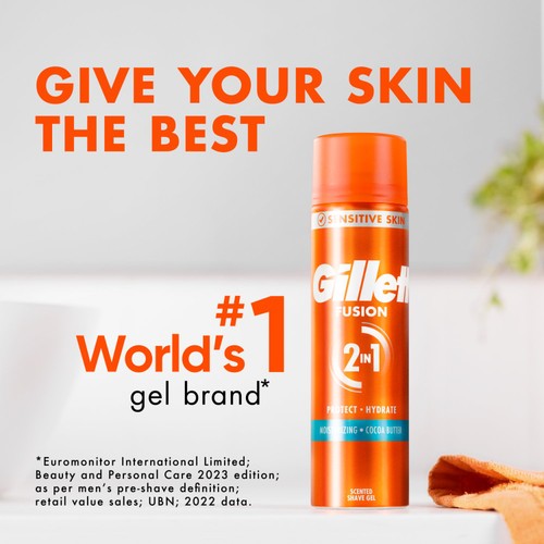Gillette Fusion 5 Ultra Moisturising Shaving Gel thumbnail 3