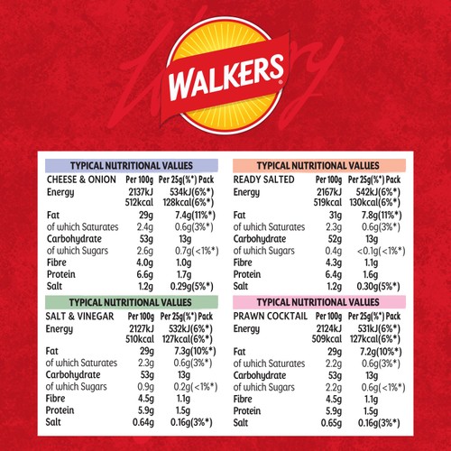 Walkers Classic Variety Multipack Crisps  thumbnail 4