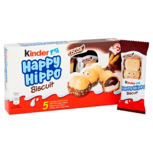 Kinder Happy Hippo Cocoa Cream Biscuits thumbnail 3