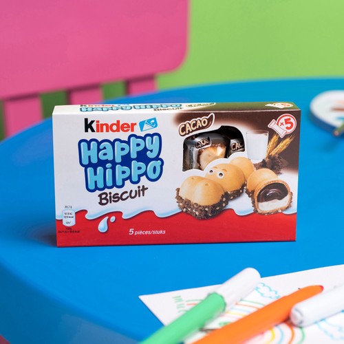 Kinder Happy Hippo Cocoa Cream Biscuits thumbnail 5