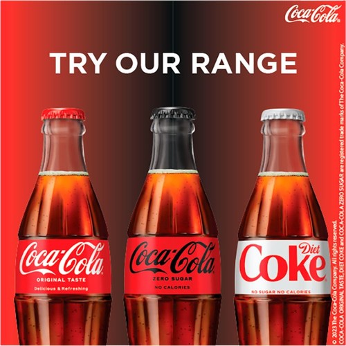 Diet Coke Bottles   4 x 250ml thumbnail 2