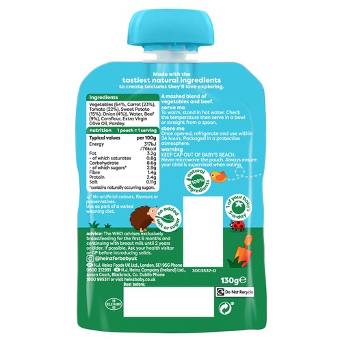 Heinz Sweet Potato & Beef Casserole 7+ Months thumbnail 2