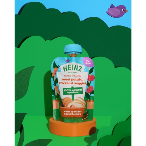 Heinz Sweet Potato Chicken & Veggies 7+ Months thumbnail 3