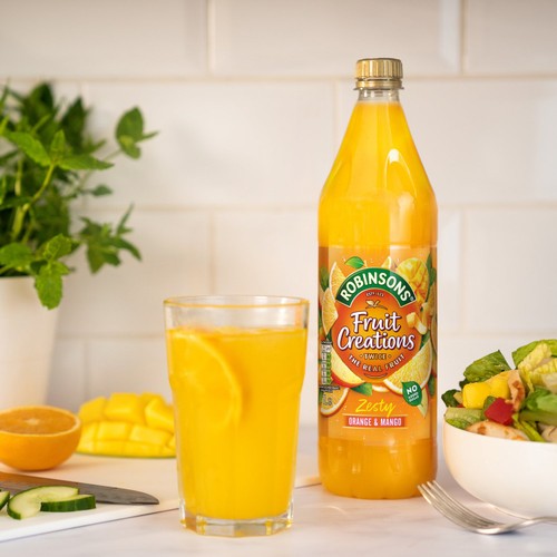 Robinsons Fruit Creations Orange & Mango Squash thumbnail 2