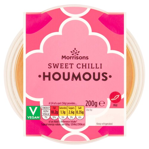 Morrisons Sweet Chilli Houmous 200g
