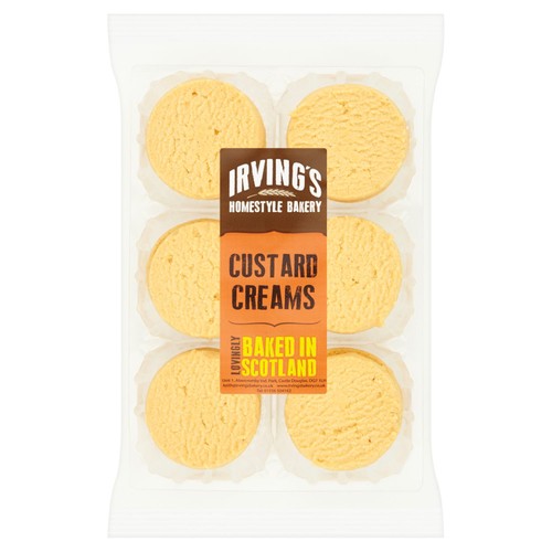 Irving's Homestyle Bakery Custard Creams 230g