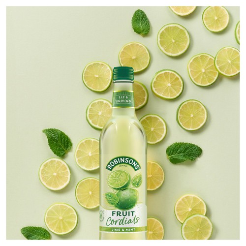 Robinsons Crushed Lime & Mint Fruit Cordial thumbnail 2