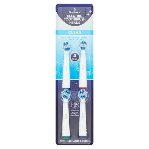 Morrisons Total Care Electric Replacement Toothbrush Heads