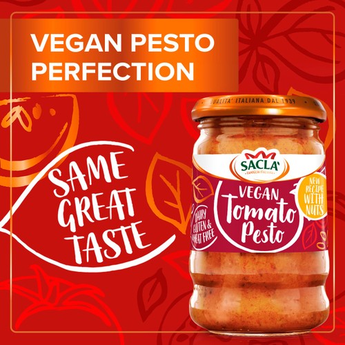 Sacla' Vegan Tomato Pesto 190g thumbnail 3