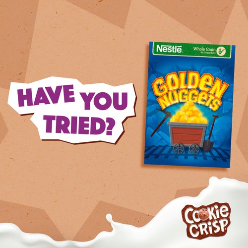 Nestle Cookie Crisp Chocolate Cereal 500g thumbnail 5
