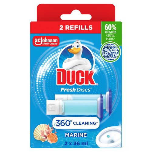 Duck Fresh Discs 2 Refills Marine 12 Discs