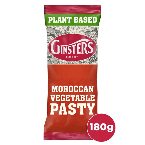 Ginsters Vegan Moroccan Vegetable Pasty 180g
