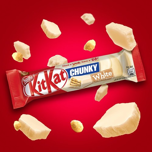 KitKat Chunky White Chocolate Bar Multipack 4x40g thumbnail 4
