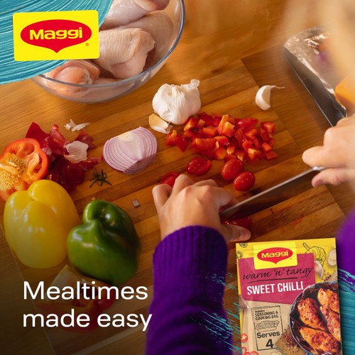 Maggi Juicy Sweet Chilli Halloumi Herb and Spice Seasoning Mix thumbnail 5