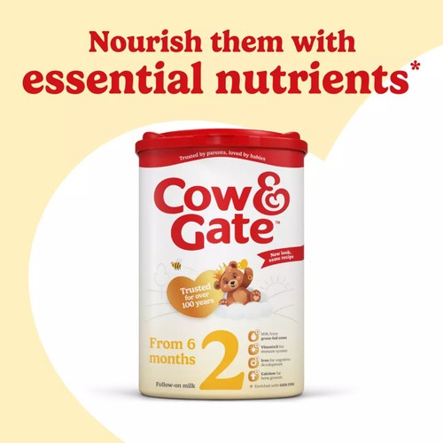 Cow & Gate 2 Follow On Baby Milk Powder Formula 6-12 Months   800g thumbnail 2