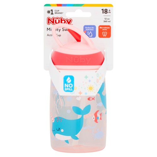 Nuby Thirsty Kids Active Cup Mighty Swig 18M+ thumbnail 2