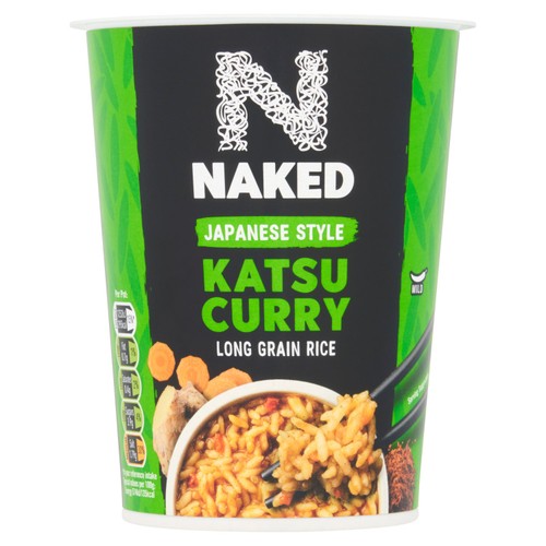 Naked Rice Long Grain Rice Japanese Katsu Curry