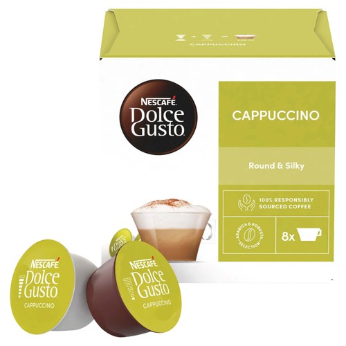 Nescafe Dolce Gusto Cappuccino Coffee Pods x 16 thumbnail 2