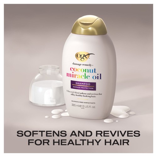 Ogx Damage Remedy + Coconut Miracle Oil Shampoo thumbnail 2