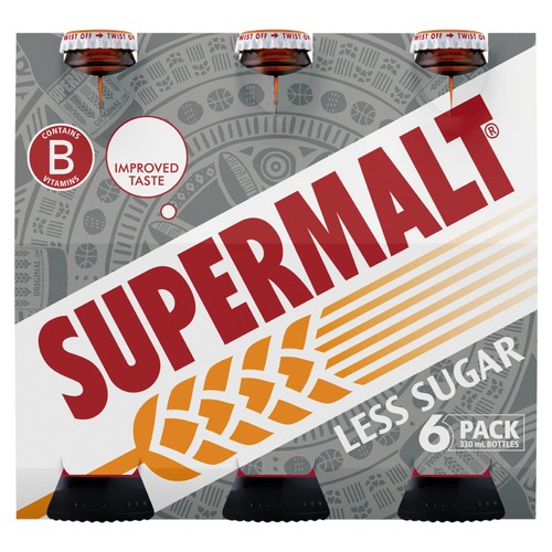 Supermalt Less Sugar