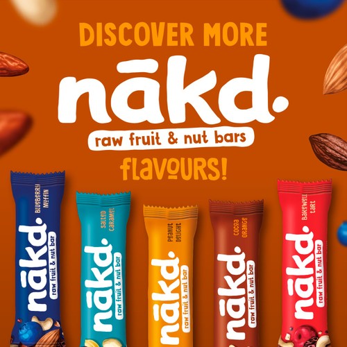 Nakd Cocoa Orange 4 Raw Fruit & Nut Bars  thumbnail 5