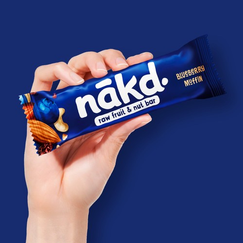 Nakd Blueberry Muffin 4 Raw Fruit & Nut Bars  thumbnail 2