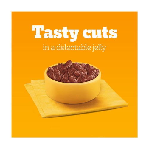 Pedigree Adult Wet Dog Food Pouches Mixed Selection in Gravy Mega Pack thumbnail 4