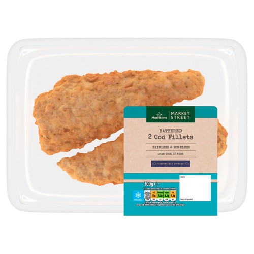 Morrisons Battered Cod Fillets