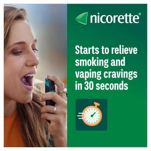 Nicorette QuickMist Cool Berry Mouthspray  (Stop Smoking Aid) thumbnail 4