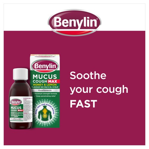 Benylin Mucus Cough Honey & Lemon thumbnail 2