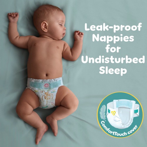 Pampers Baby-Dry Size 8, 27 Nappies, 17kg+, Essential Pack thumbnail 5