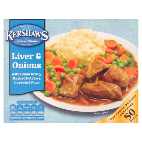 Kershaws Homestyle Liver & Onions
