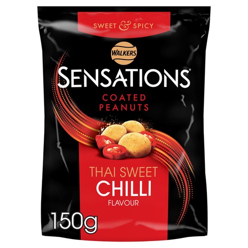 Walkers Sensations Thai Sweet Chilli Coated Sharing Peanuts
