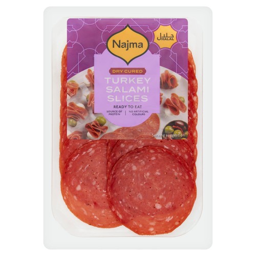 Najma Sliced Turkey Salami Slices thumbnail 2