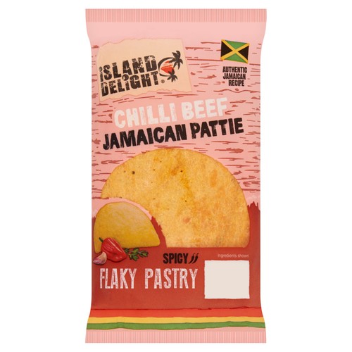 Island Delight Chilli Beef Jamaican Pattie