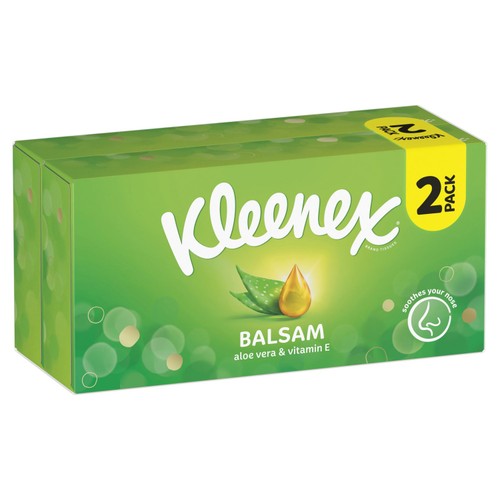 Kleenex Balsam Tissues 2 pack  thumbnail 2