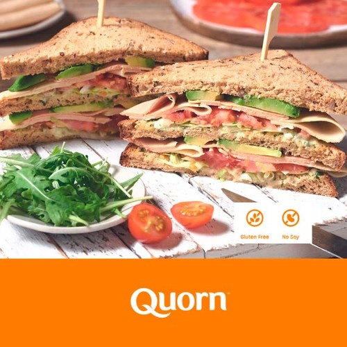 Quorn Smoky Ham Vegan Deli Slices 100g thumbnail 2