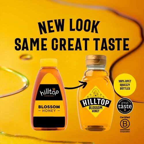 Hilltop Blossom Honey   340g thumbnail 4