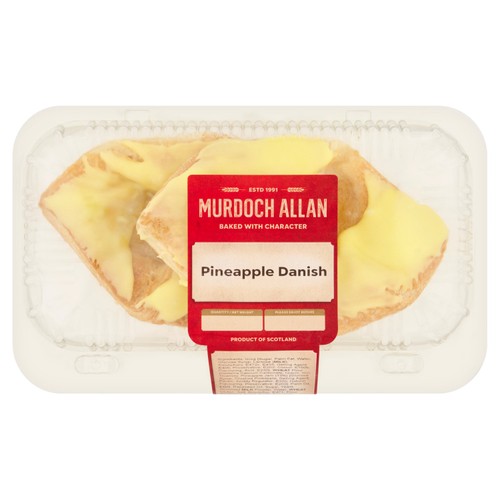 Murdoch Allan Craft Bakery Pineapple Danish